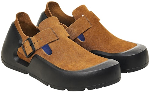 Birkenstock Low-Top Kulit Coklat dengan Gesper & Ujung Bulat 1027340 Shop Birkenstock Low-Top Kulit Coklat dengan Gesper & Ujung Bulat 1027340