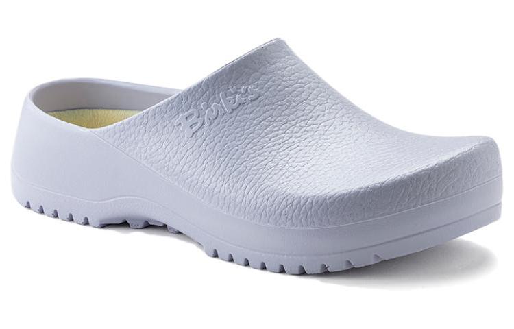 Shop Birkenstock 皮革 舒適防滑 時尚涼拖 女款 紫色