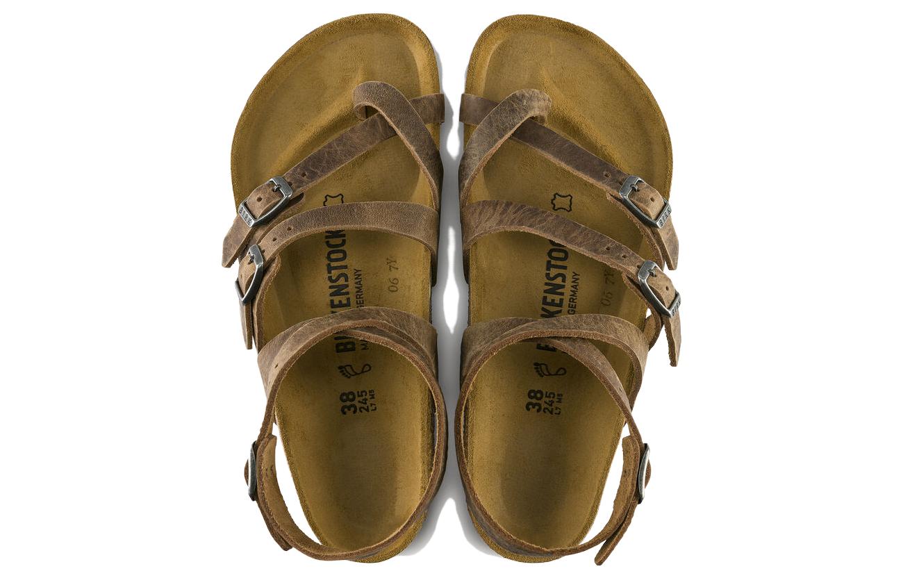 Birkenstock Seres Camberra Old Natural Leather Narrow Fit 'Tabacco' 圖 2