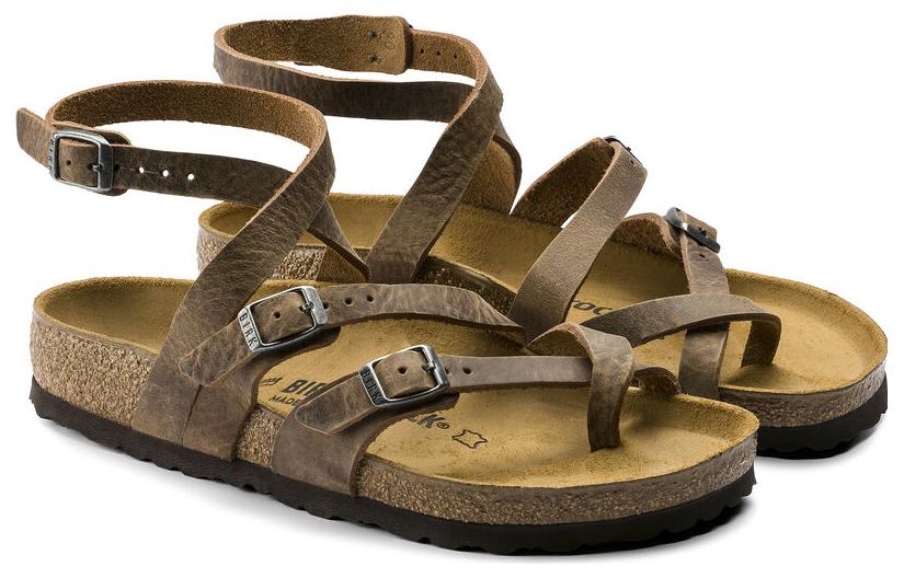 Birkenstock Seres Camberra Old Natural Leather Narrow Fit 'Tabacco' 圖 4