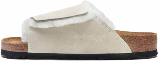 Birkenstock Solana Shearling Slide Stussy Bone 1027679 Birkenstock Solana Shearling Slide Stussy Bone 1027679