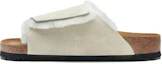 Buy Birkenstock Solana Shearling Slide Stussy Bone Pantoffeln Damen/Herren 1027679