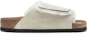 Birkenstock Solana Shearling Slide Stussy Bone Tulang 1027679