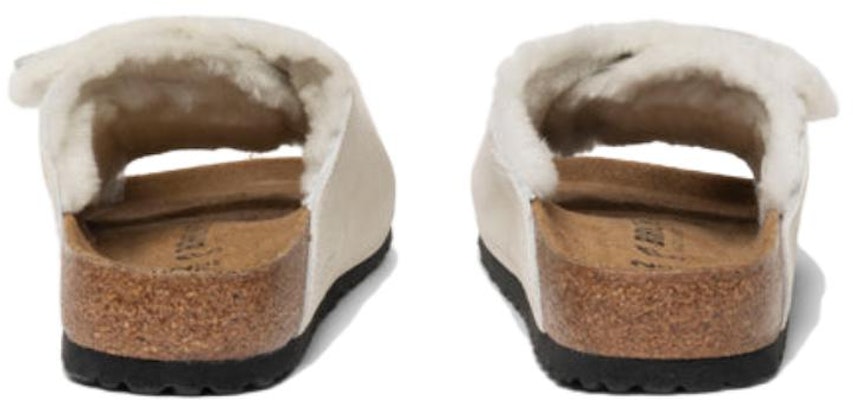 Birkenstock Solana Shearling Slide Stussy Bone 1027679 Shop Birkenstock Solana Shearling Slide Stussy Bone 1027679