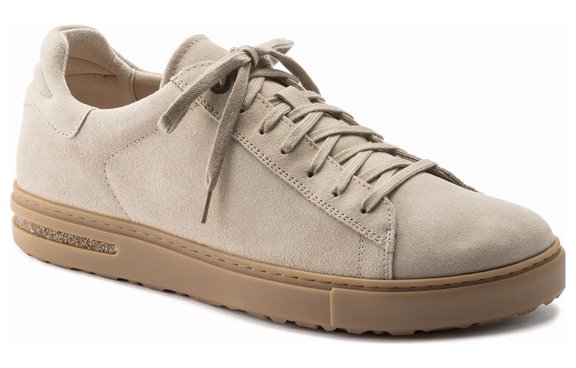 Birkenstock Suede CMFT Round-Toe Lace-Up Low-Top Sneaker 'Sand Regular Edition' 圖 2