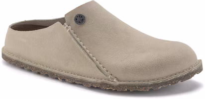 Order Birkenstock 麂皮 舒適圓頭百搭增高厚底 包頭拖鞋 男女皆宜 淺灰色 標準版