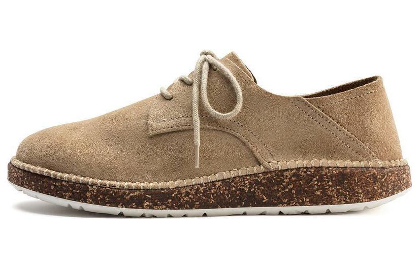 Birkenstock Suede Low-Top 'Simple Round Toe Sand'