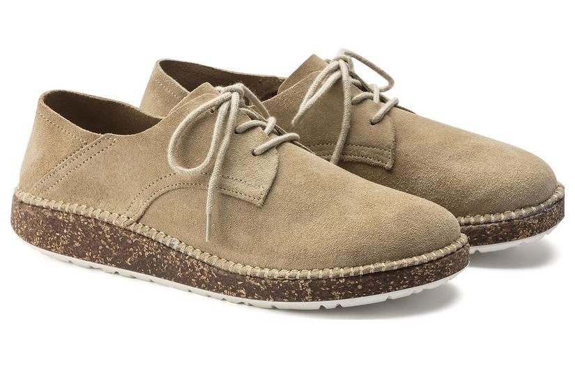 Birkenstock Suede Low-Top 'Simple Round Toe Sand' 圖 4