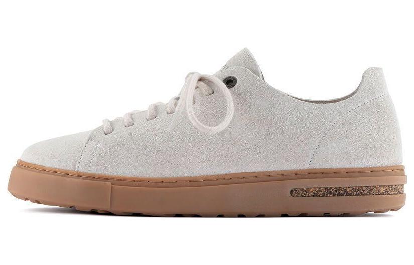 Birkenstock Suede Low-Top Lace-Up 'Light Grey Narrow' 1024685