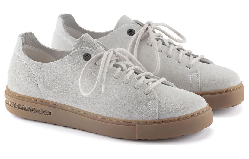 Lookbook Birkenstock Suede Low-Top Sneakers 'Light Grey Classic' 1024632