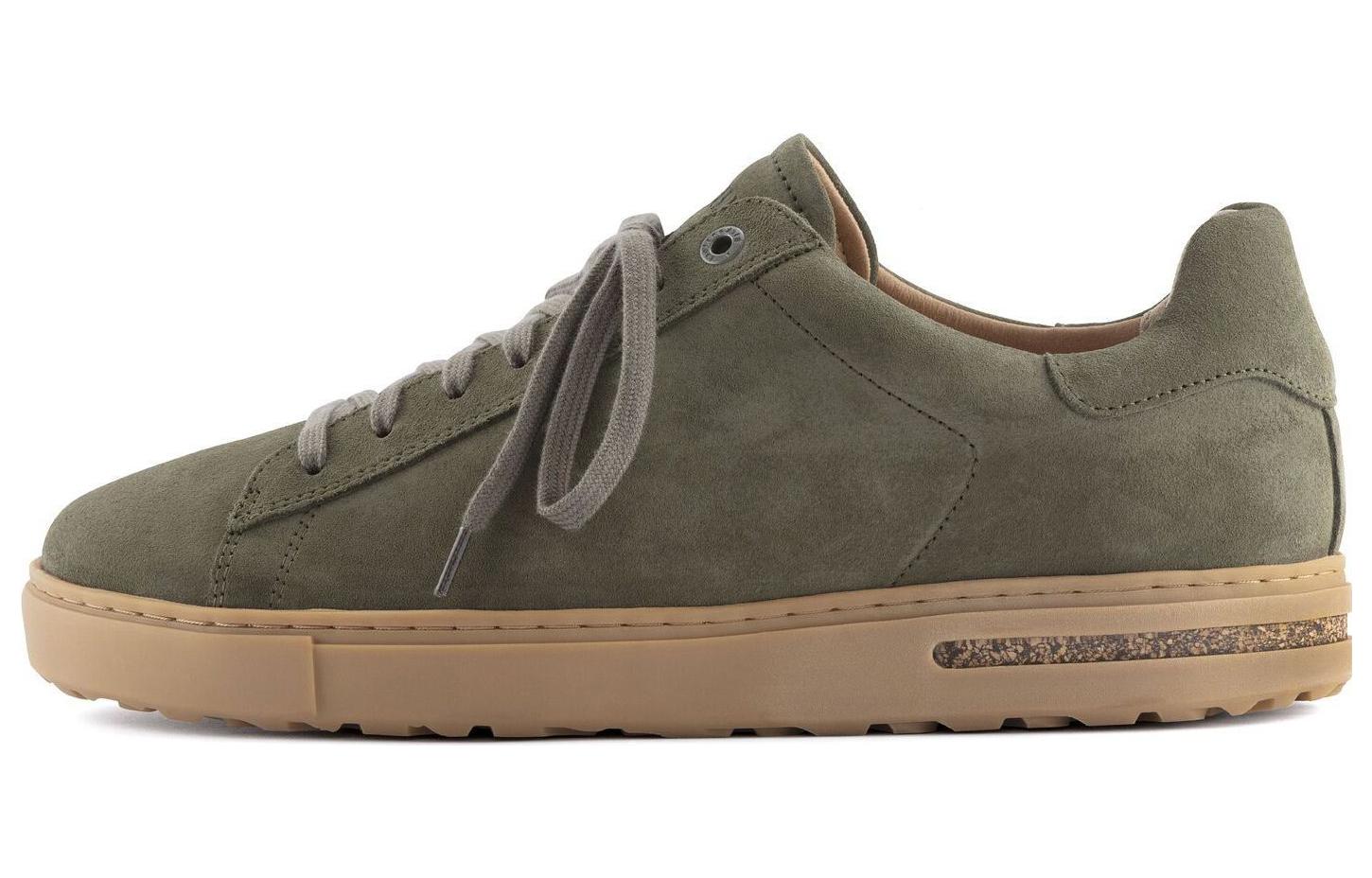 Birkenstock Suede Low Top Narrow 'Fashion CMFT Green'