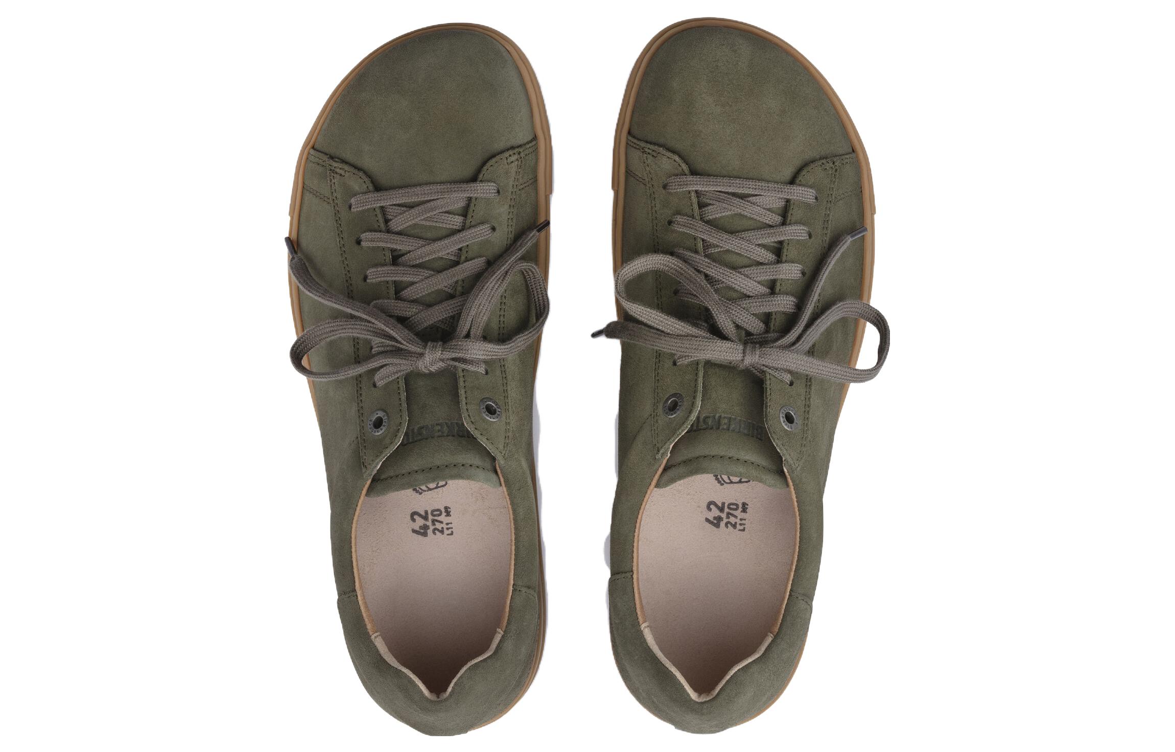 Birkenstock Suede Low Top Narrow 'Fashion CMFT Green' 圖 4