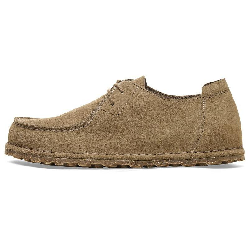 Birkenstock Suede Utti Lace Casual Low-Top Shoes Brown Regular Fit 1027274