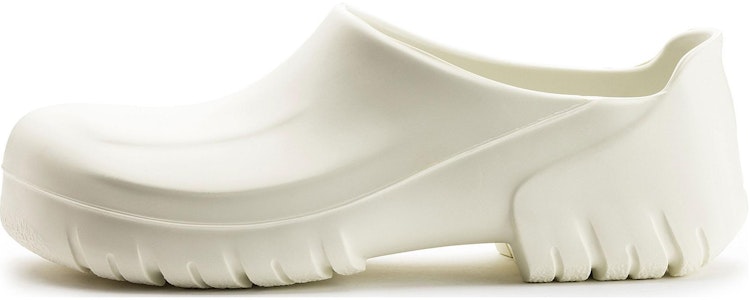 Birkenstock PU 柔軟舒適厚底圓頭包頭拖鞋 男女同款 乳白色 Buy Birkenstock PU 柔軟舒適厚底圓頭包頭拖鞋 男女同款 乳白色