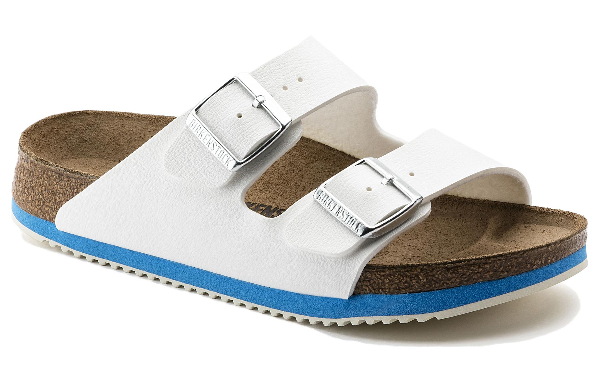 Order Birkenstock 合成皮拖鞋“白色舒适厚底” 0230124