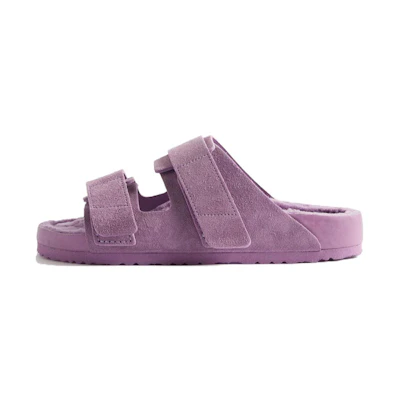 Birkenstock TEKLA Arizona 'Purple Fleece'