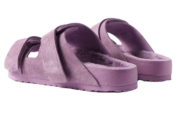 Birkenstock TEKLA Arizona 'Purple Fleece' 圖 4