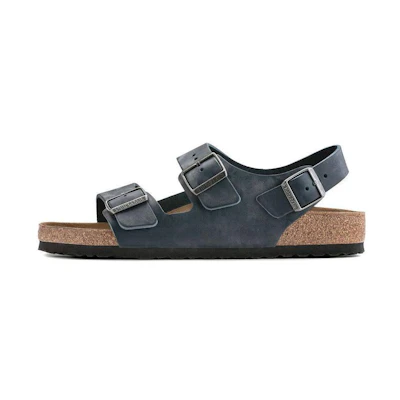 Birkenstock Thick Sole CMFT Round Toe Sandal 'Blue Commuter'