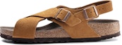 Buy Birkenstock Tulum 'Suede Leather Ankle Strap Sandal - Brown Narrow' 1019621