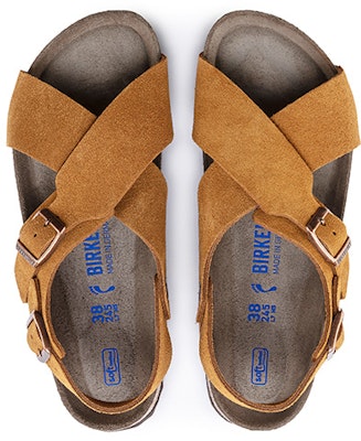 Birkenstock Tulum 'Suede Leather Ankle Strap Sandal - Brown Narrow' 1019621 Purchase Birkenstock Tulum 'Suede Leather Ankle Strap Sandal - Brown Narrow' 1019621