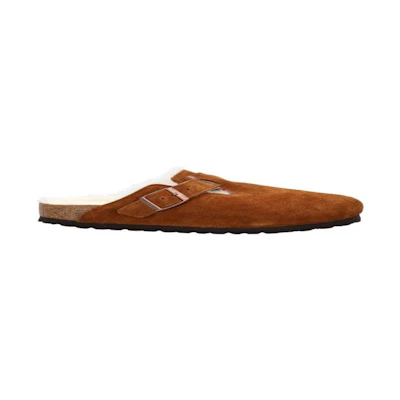 Birkenstock UGG Boston Shearling 'Brown Slippers'