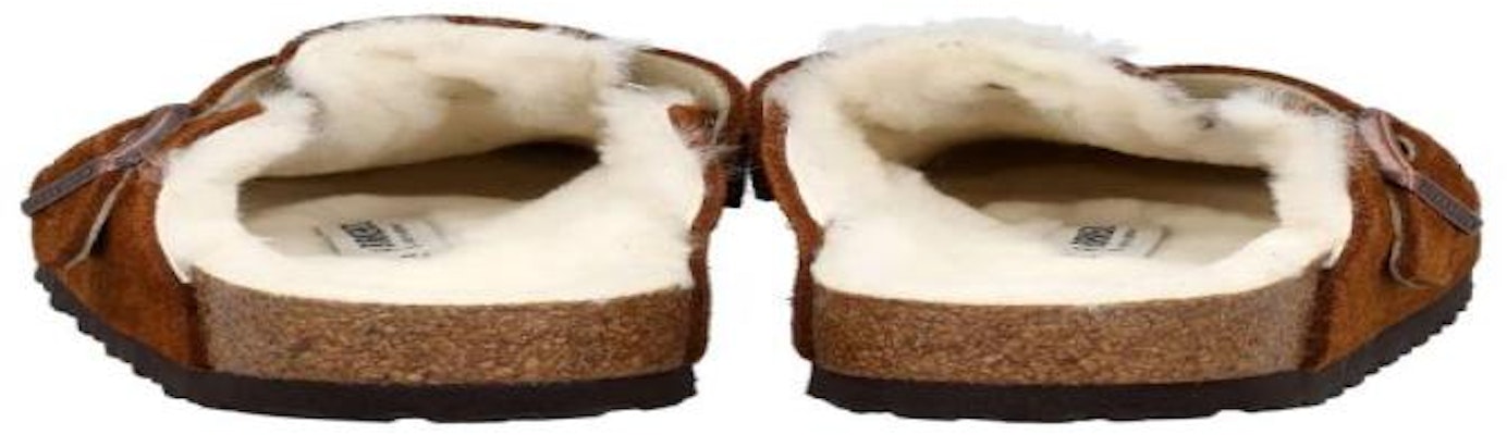 Birkenstock UGG Boston 羊毛衬里‘棕色拖鞋’ 1001141SFMI Purchase Birkenstock UGG Boston 羊毛衬里‘棕色拖鞋’ 1001141SFMI