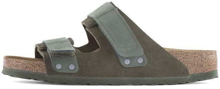 Sandal Birkenstock Uji Kulit Nubuck Suede Narrow Fit 'Thyme' 1024833 Buy Sandal Birkenstock Uji Kulit Nubuck Suede Narrow Fit 'Thyme' 1024833