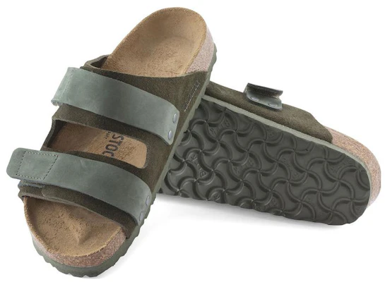 Sandalias Birkenstock Uji de Nubuck y Gamuza Ajuste Estrecho 'Thyme'. 1024833 Shop Sandalias Birkenstock Uji de Nubuck y Gamuza Ajuste Estrecho 'Thyme'. 1024833