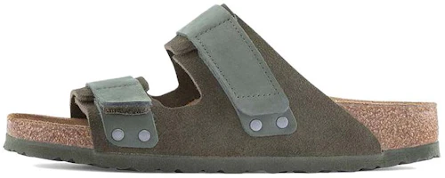Buy Birkenstock Uji Nubuck Suede Leather 'Thyme' 1024803