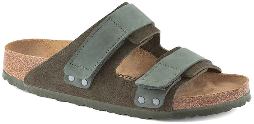 Birkenstock Uji Kulit Nubuck Suede 'Thyme' 1024803 Order Birkenstock Uji Kulit Nubuck Suede 'Thyme' 1024803