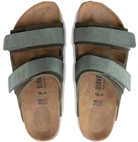 Shop Birkenstock Uji Nubuck Suede Leather 'Thyme' 1024803