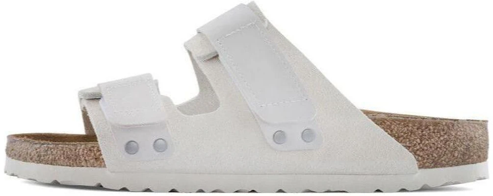 Birkenstock Uji Suede Comfort Slides White - Casual Sandals 1024800 Buy Birkenstock Uji Suede Comfort Slides White - Casual Sandals 1024800