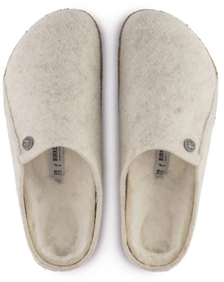 Birkenstock Zermatt Shearling Clog Wool Felt Ecru 1023194/1023195 Purchase Birkenstock Zermatt Shearling Clog Wool Felt Ecru 1023194/1023195