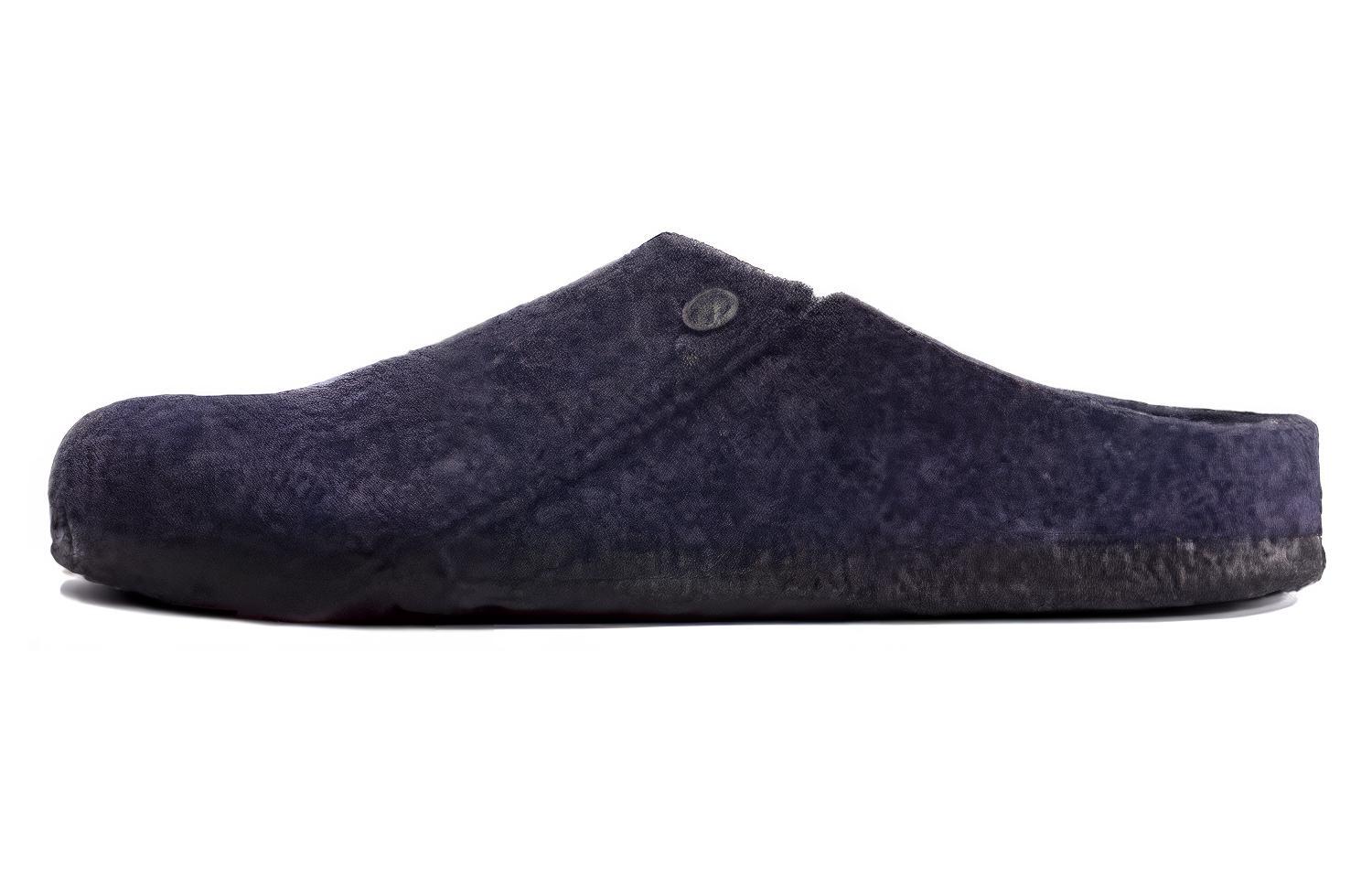 Birkenstock Zermatt Shearling Wool Felt Narrow Fit 1017539 'Dark Blue' 1017535/1017539