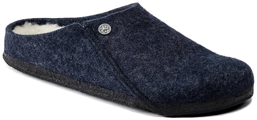 Birkenstock Zermatt Shearling Wool Felt Narrow Fit 1017539 'Dark Blue' 1017535/1017539 Lookbook Birkenstock Zermatt Shearling Wool Felt Narrow Fit 1017539 'Dark Blue' 1017535/1017539