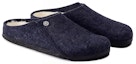 Shop Birkenstock Zermatt Shearling Wool Felt Narrow Fit 1017539 'Biru Gelap' 1017535/1017539