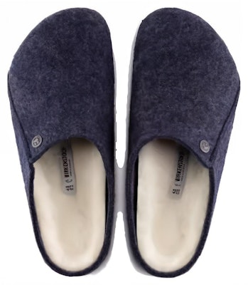 Birkenstock Zermatt Shearling Wool Felt Narrow Fit 1017539 'Dark Blue' 1017535/1017539 Purchase Birkenstock Zermatt Shearling Wool Felt Narrow Fit 1017539 'Dark Blue' 1017535/1017539