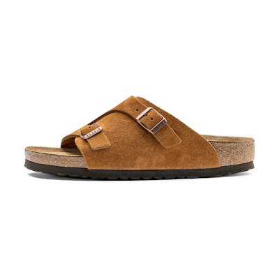 Birkenstock Zrich Soft Footbed Suede Leather 'Mink'