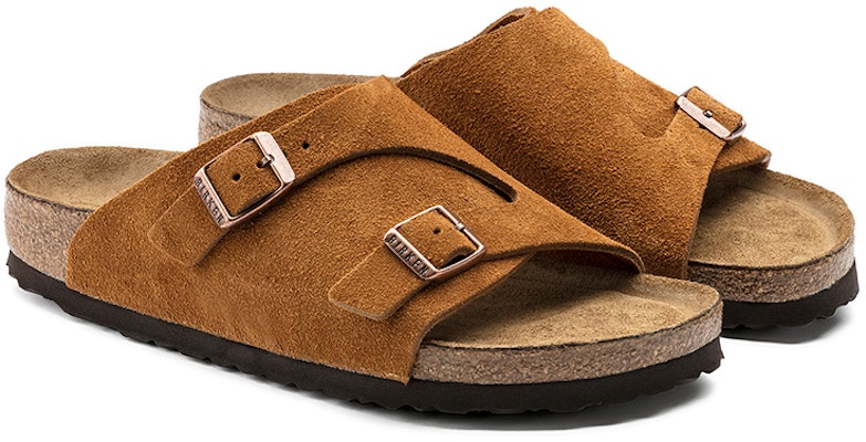 Birkenstock Zrich Soft Footbed Suede Leather 'Mink' 1009534 Shop Birkenstock Zrich Soft Footbed Suede Leather 'Mink' 1009534