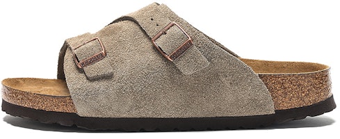 Birkenstock Zrich Soft Footbed Suede Leather 'Taupe' 1009532 Birkenstock Zrich Soft Footbed Suede Leather 'Taupe' 1009532