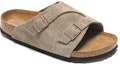 Lookbook Birkenstock Zrich Soft Footbed Kulit Suede 'Taupe' 1009532