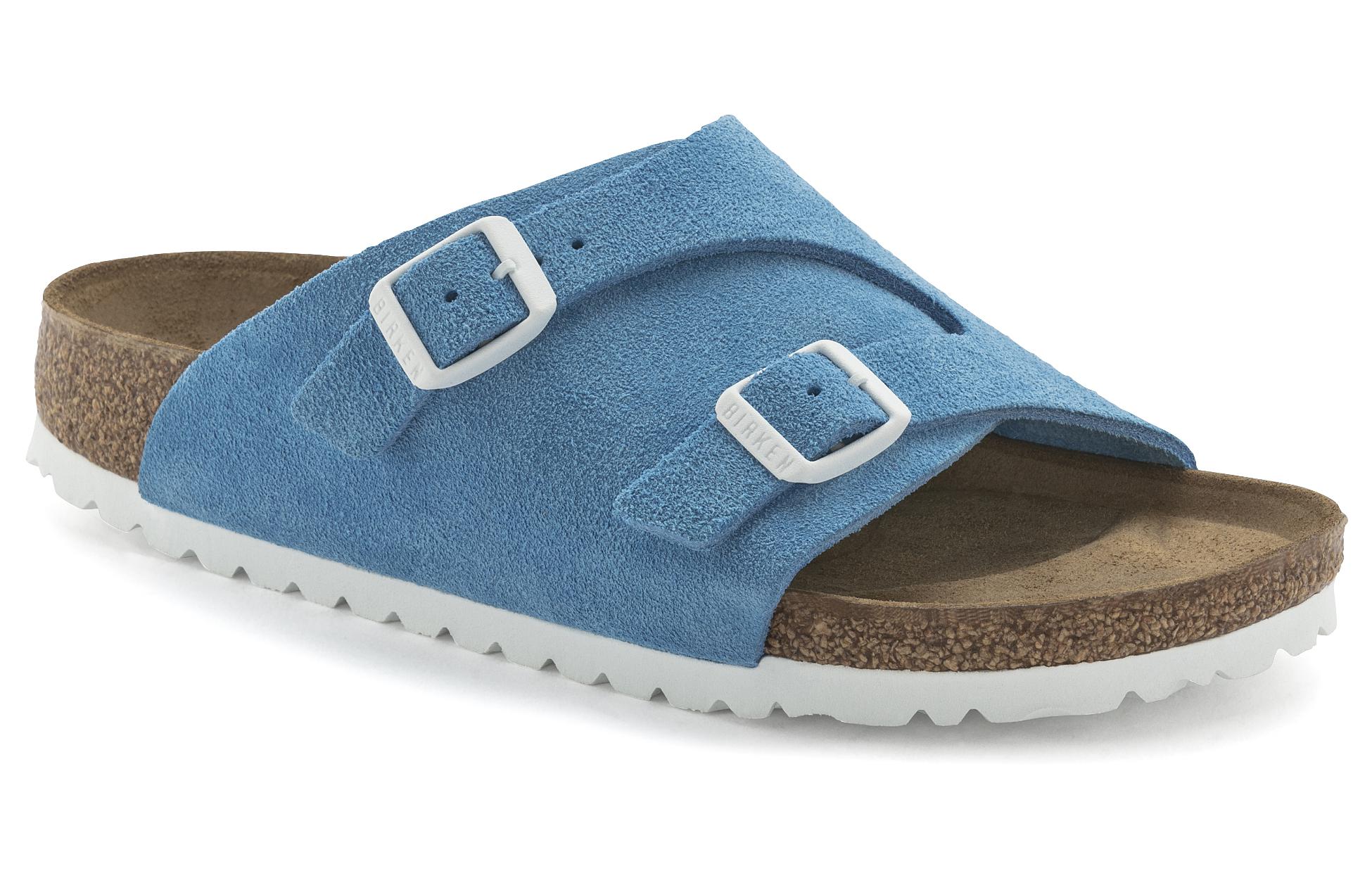 Birkenstock Zrich Suede Leather 'Sky Blue' 圖 2