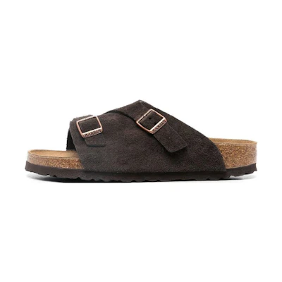 Birkenstock Zrich Suede Leather Narrow Fit 'Mocca'