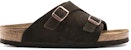 Birkenstock Zurich 'Coklat Gelap Suede' 1009530