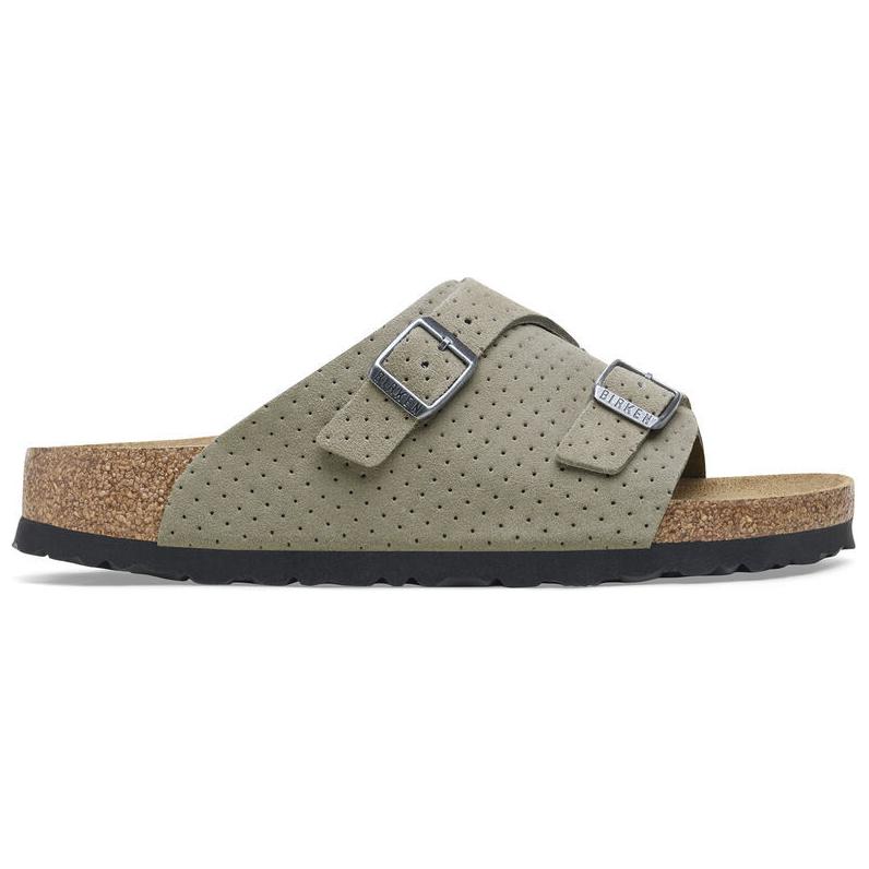 Birkenstock Zurich 'Grey Velvet Leather' 圖 2