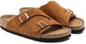 Shop Birkenstock Zurich Soft Footbed Narrow Fit 'Mink' 1009535