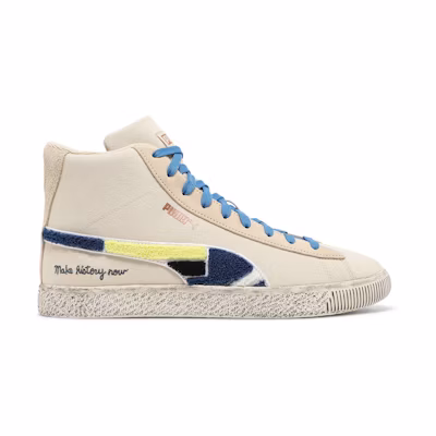 Black Fives Puma Clyde Mid 'Creme Brulee'
