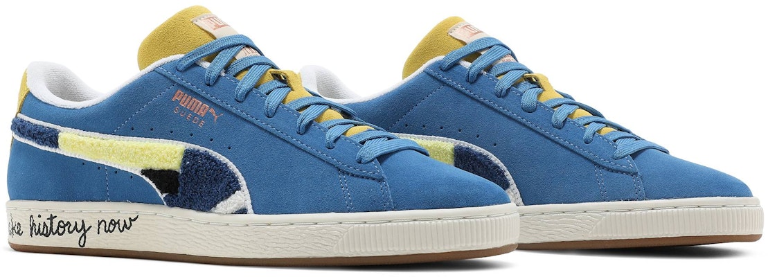 黑五 x PUMA 麂皮經典鞋 '星藍寶石' 381957-01 Cheap 黑五 x PUMA 麂皮經典鞋 '星藍寶石' 381957-01