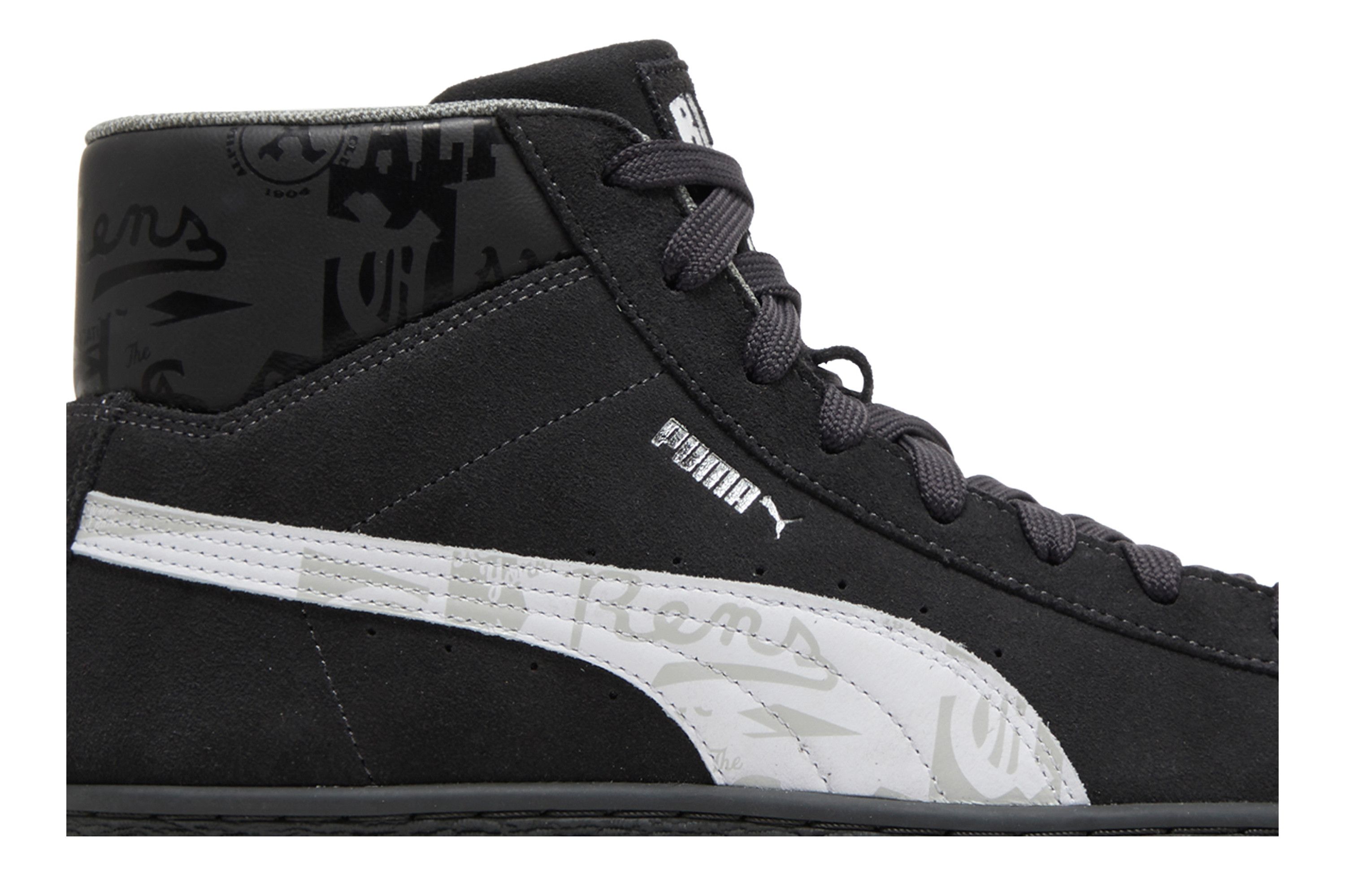 Order 黑五联名版 Puma Suede 高帮“黑色” 382334-01