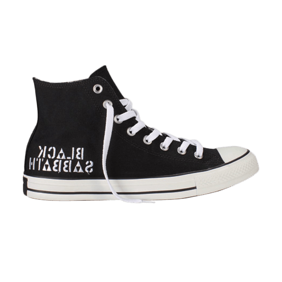 Black Sabbath Converse Chuck Taylor All Star Hi 'Black'